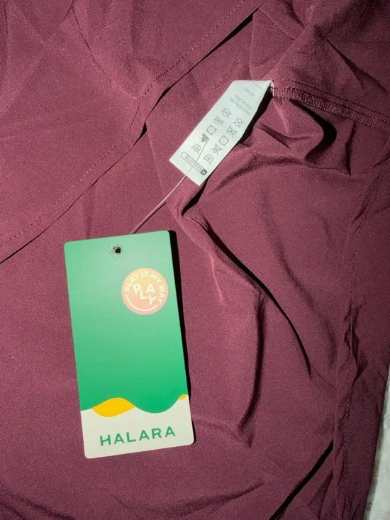 HALARA Breezeful™ RacerPocket High Low Flowy Midi Quick Dry Casual Dress NWT - Picture 3 of 14